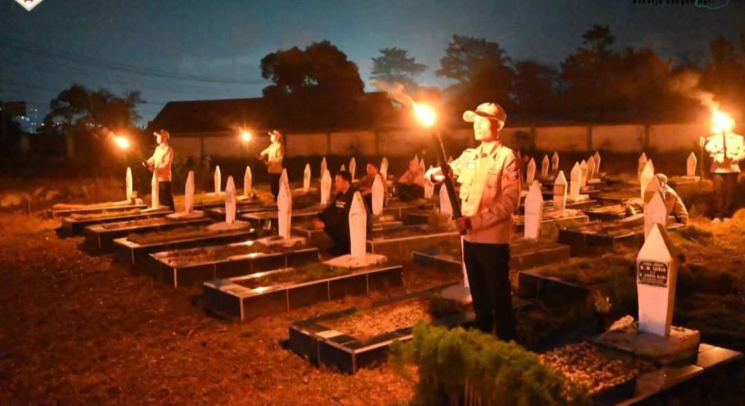 Pemerintah Kota Pagar Alam melakukan Ziarah Ke Taman Makam Pahlawan Ksatria Seganti pada Hari Pahlawan Ke-81